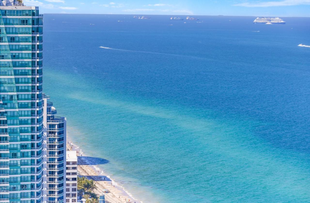 Splendid Resort - Oceanview 1Bdr & 1Ba Apt Right On The Beach, Heated Pool, Gym Hollywood Eksteriør bilde