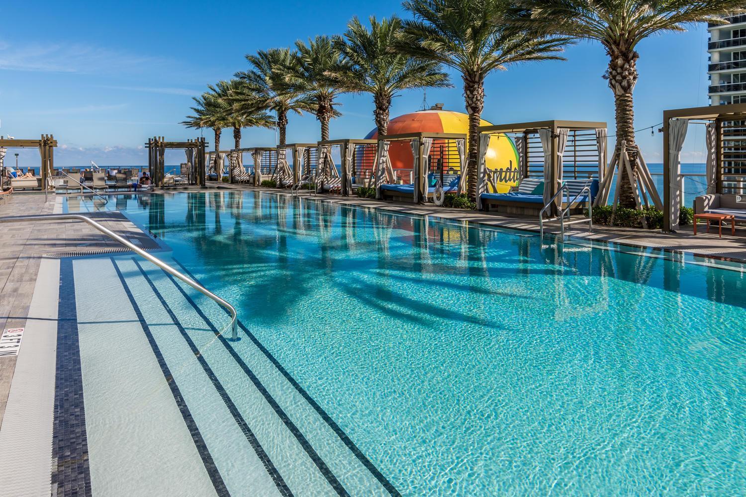 Splendid Resort - Oceanview 1Bdr & 1Ba Apt Right On The Beach, Heated Pool, Gym Hollywood Eksteriør bilde